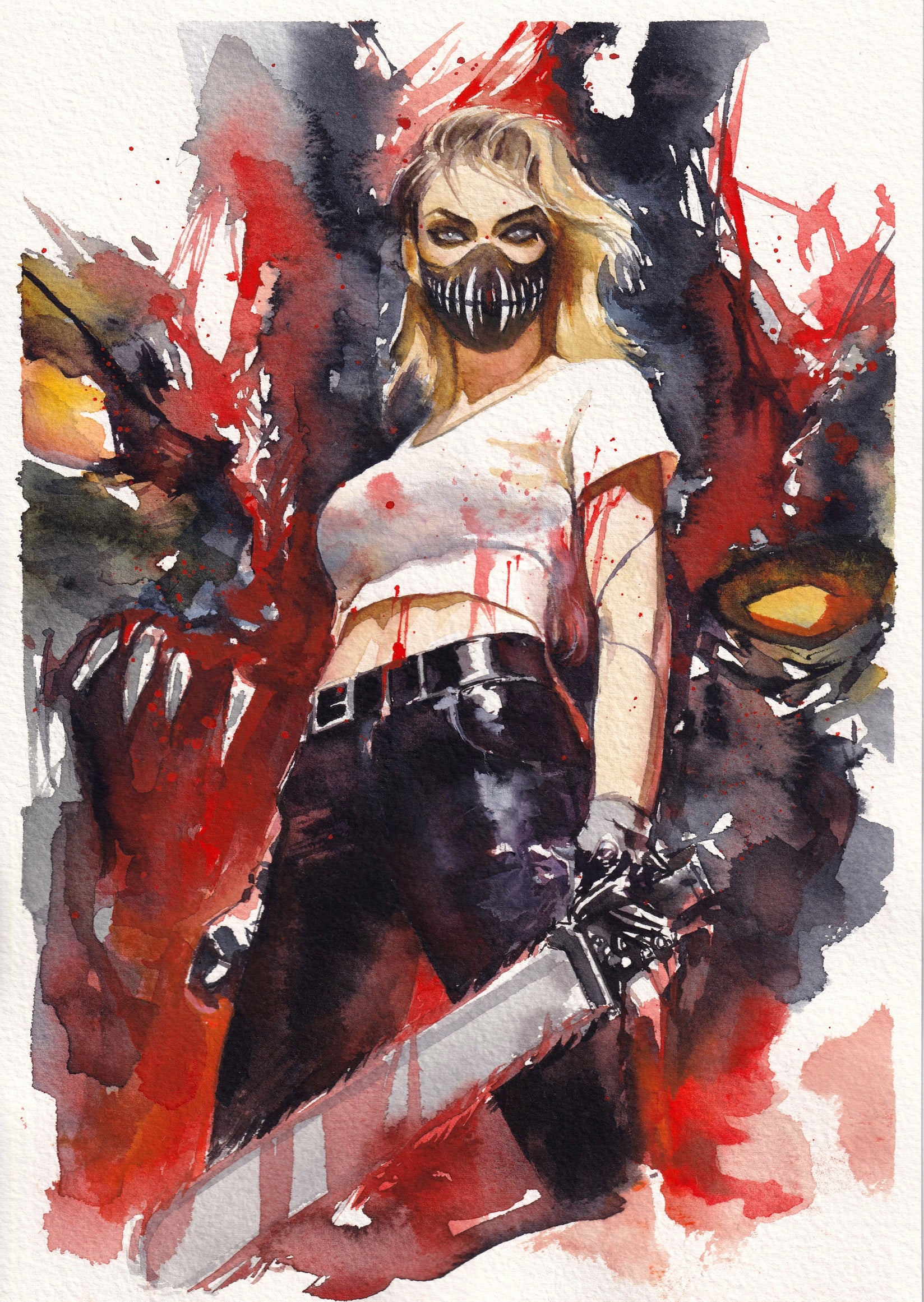 Ito Original Art Erica Slaughter Illustration