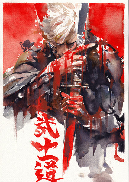Ito Original Art Venom Snake Metal Gear Solid Illustration