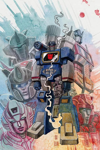 David Mack Original Art Transformers Vol. 2 Cover