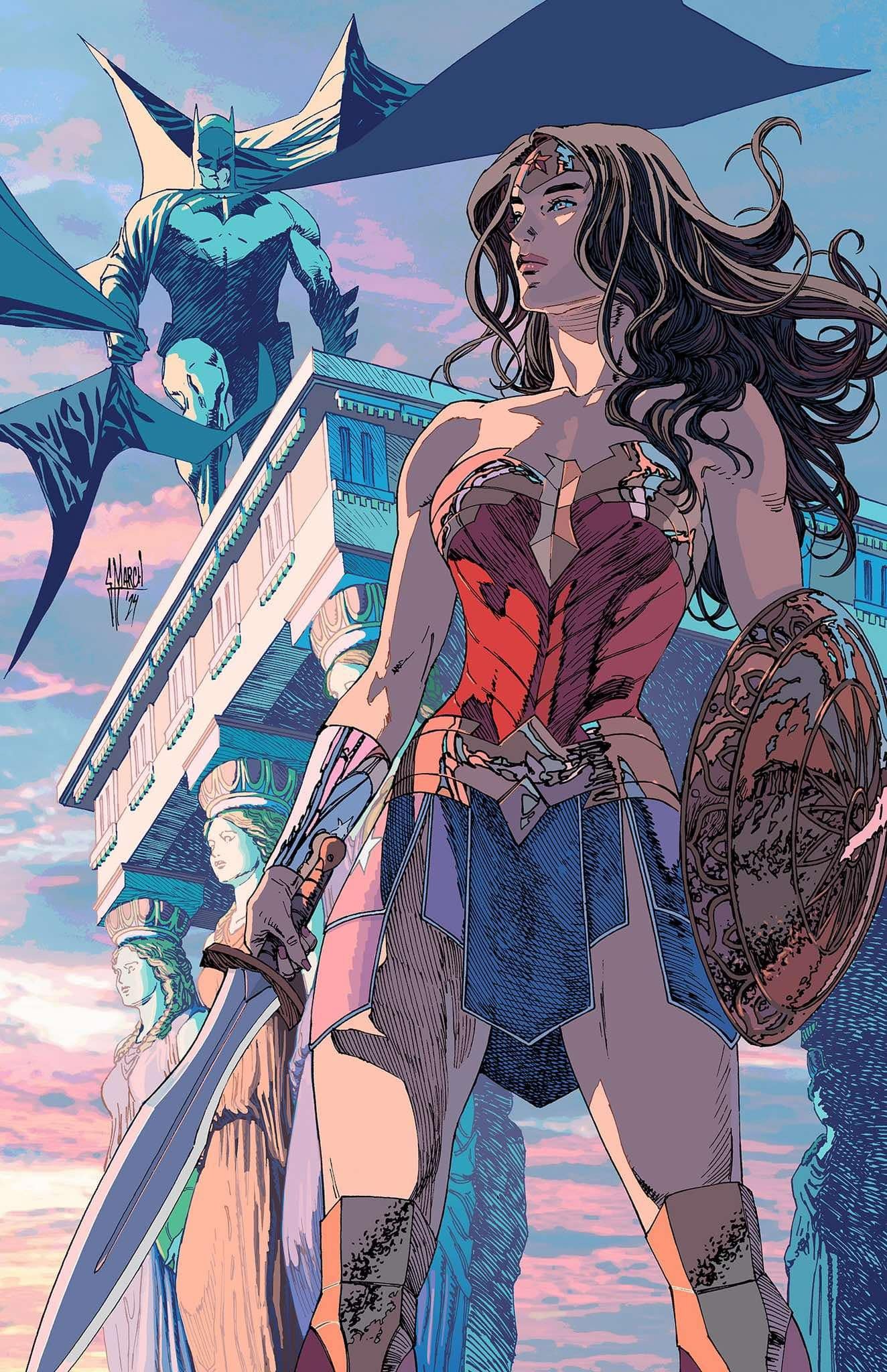 Guillem March Original Wonder Woman #20 Cover