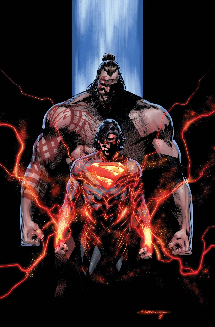 Rafa Sandoval Original Art Absolute Superman #11 Cover