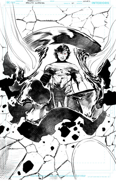 Rafa Sandoval Original Art Absolute Superman #10 Cover