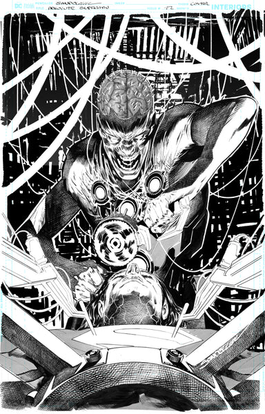 Rafa Sandoval Original Art Absolute Superman #12 Cover