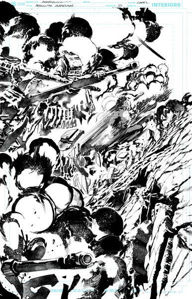 Rafa Sandoval Original Art Absolute Superman #13 Cover