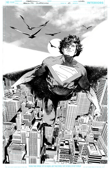 Rafa Sandoval Original Art Absolute Superman #15 Cover