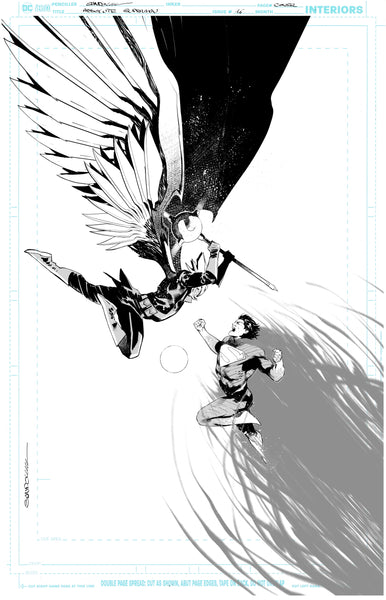Rafa Sandoval Original Art Absolute Superman #16 Cover
