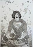 Mattia De Iulis Original Art Absolute Superman #12 Cover