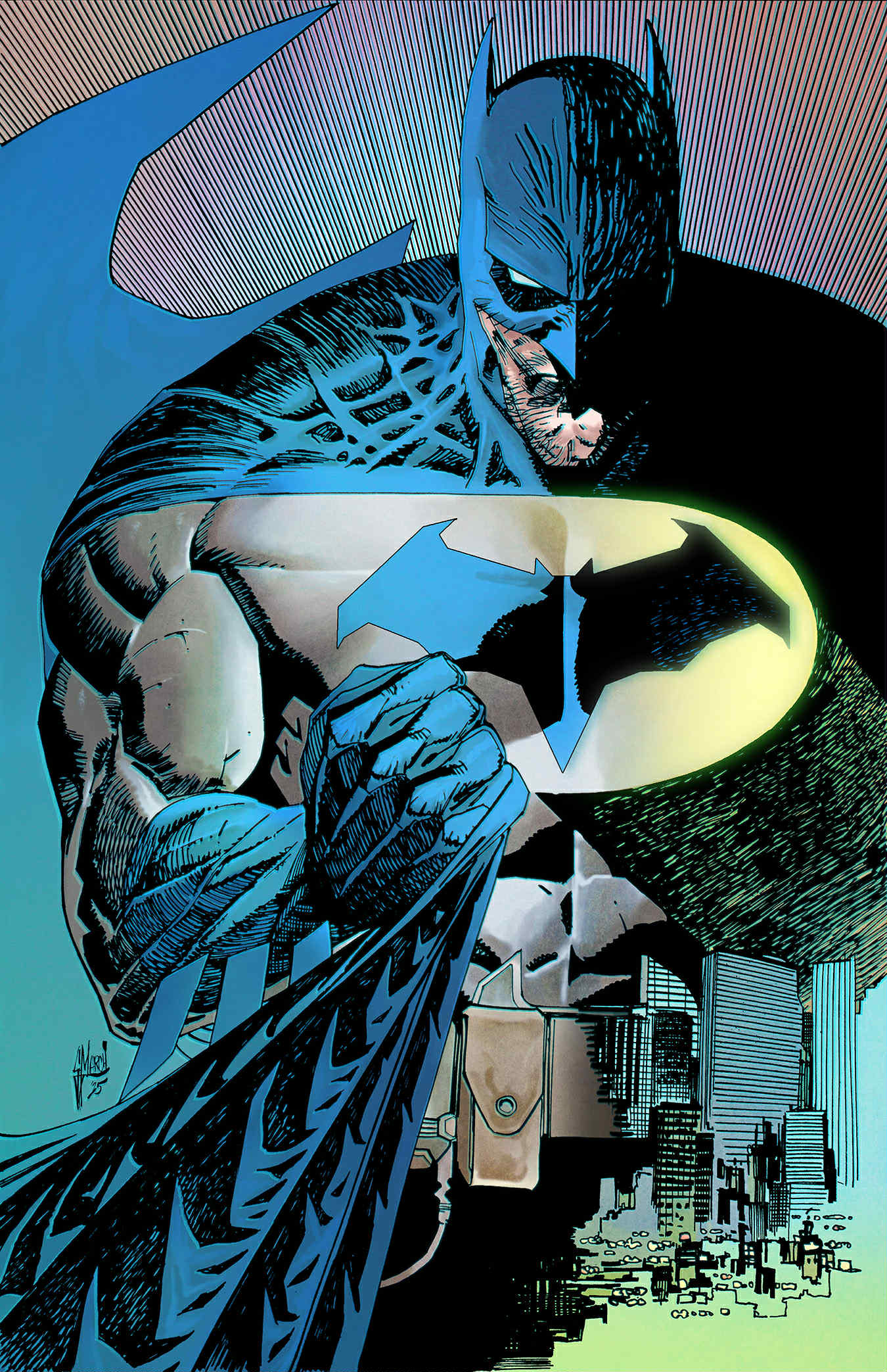 Guillem March Original Art Batman #1 Cover