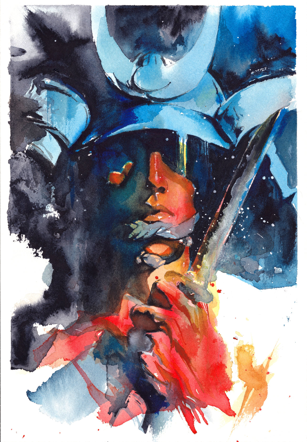 Ito Original Art Ronin Illustration 2