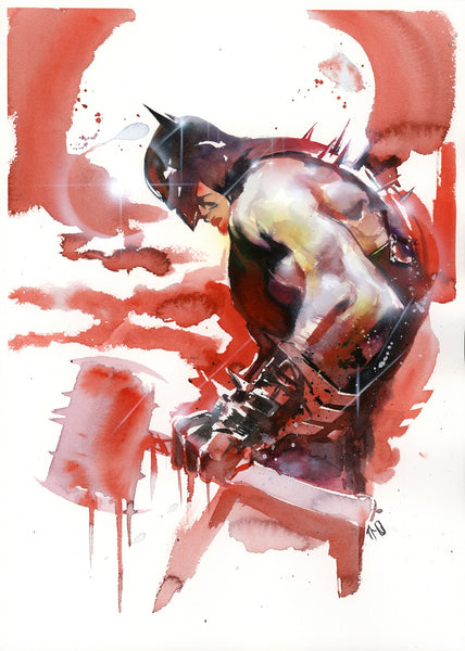 Ito Original Art Absolute Batman Illustration