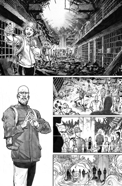 Miguel Mendonca Original Art Batman & Robin #16 Page 2