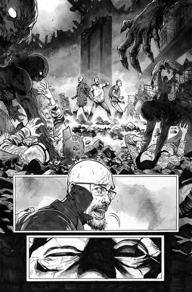 Miguel Mendonca Original Art Batman & Robin #16 Page 4