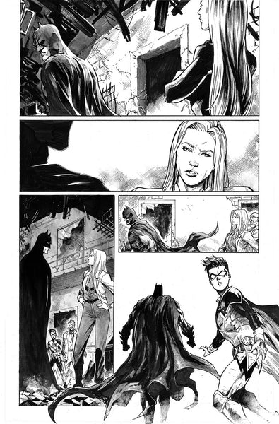 Miguel Mendonca Original Art Batman & Robin #16 Page 11