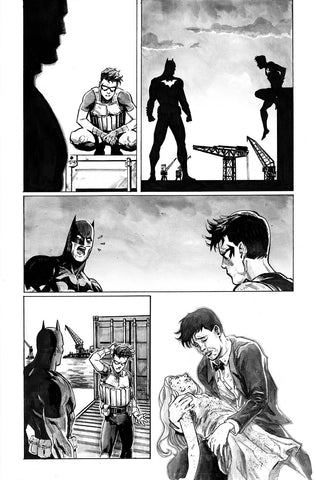 Miguel Mendonca Original Art Batman & Robin #16 Page 14