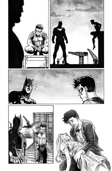 Miguel Mendonca Original Art Batman & Robin #16 Page 14