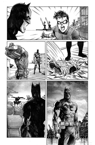 Miguel Mendonca Original Art Batman & Robin #16 Page 15