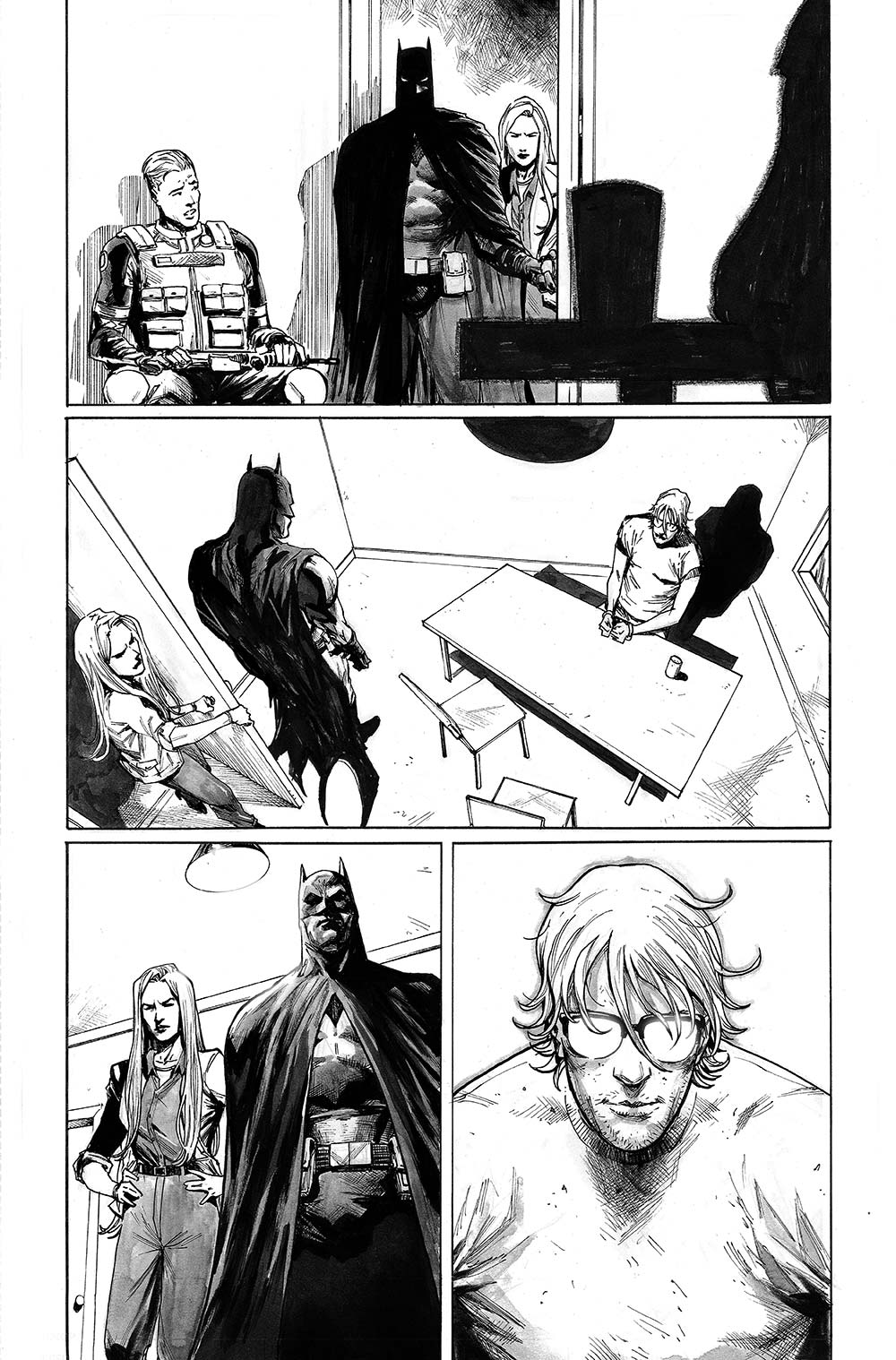 Miguel Mendonca Original Art Batman & Robin #16 Page 18