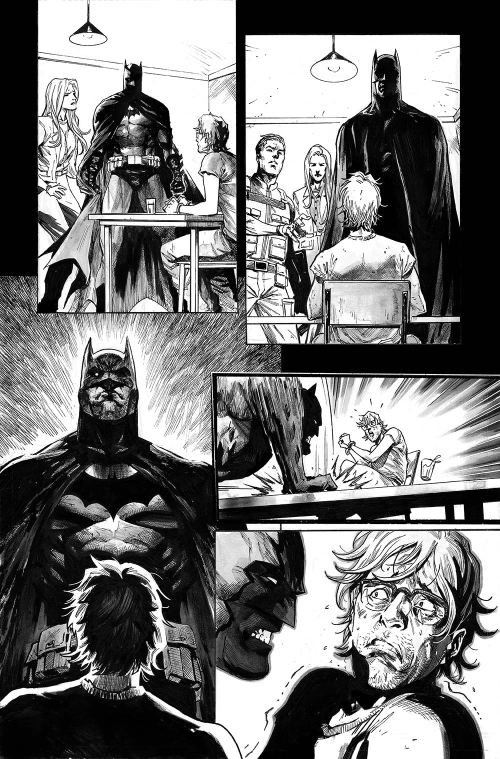 Miguel Mendonca Original Art Batman & Robin #16 Page 20