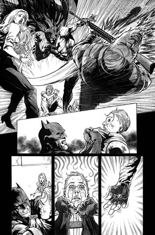 Miguel Mendonca Original Art Batman & Robin #16 Page 22