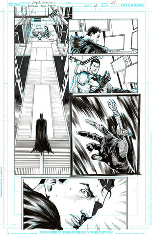 Miguel Mendonca Original Art Batman & Robin #18 Page 23