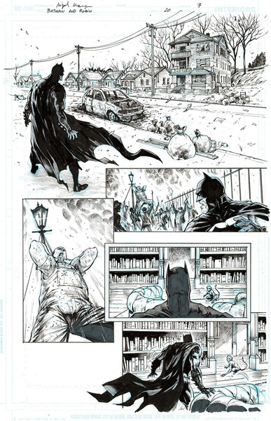 Miguel Mendonca Original Art Batman & Robin #20 Page 7