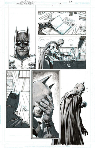 Miguel Mendonca Original Art Batman & Robin #20 Page 23