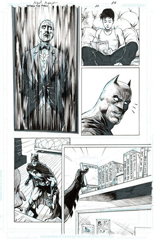 Miguel Mendonca Original Art Batman & Robin #20 Page 24