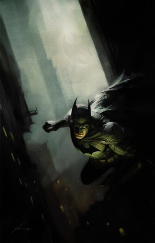 Viktor Farro Original Art Batman Illustration