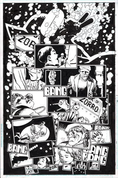 Guillem March Original Art Batman: Knight Terrors #1 Page 4