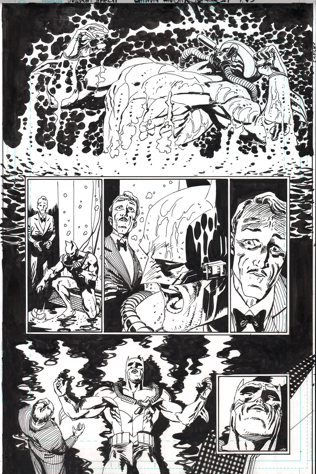 Guillem March Original Art Batman: Knight Terrors #1 Page 5