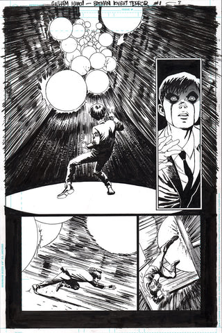 Guillem March Original Art Batman: Knight Terrors #1 Page 8
