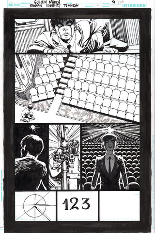 Guillem March Original Art Batman: Knight Terrors #1 Page 9