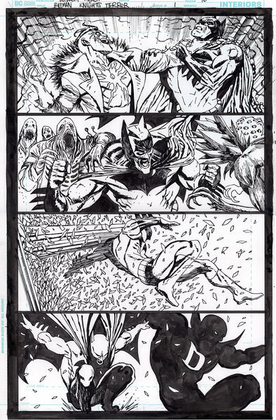 Guillem March Original Art Batman: Knight Terrors #1 Page 10