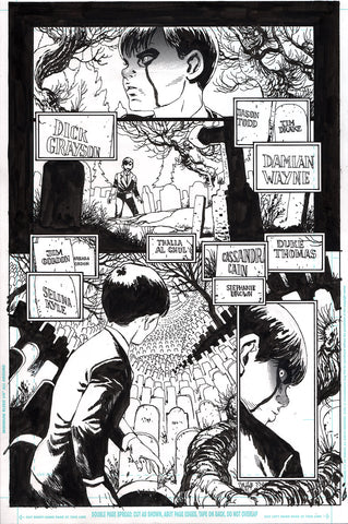 Guillem March Original Art Batman: Knight Terrors #1 Page 13