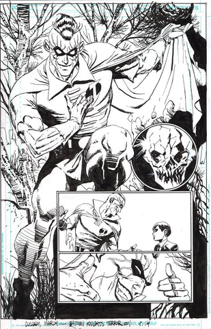 Guillem March Original Art Batman: Knight Terrors #1 Page 14