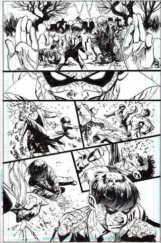 Guillem March Original Art Batman: Knight Terrors #1 Page 15