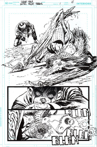 Guillem March Original Art Batman: Knight Terrors #1 Page 18