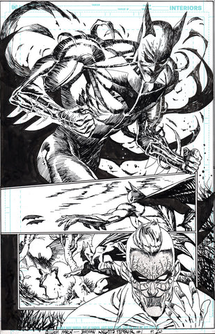 Guillem March Original Art Batman: Knight Terrors #1 Page 20