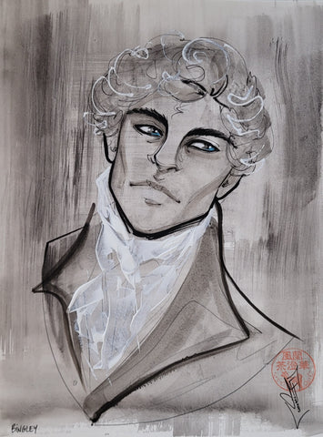 Francesca Fantini Original Published Upper Deck Bingley Art