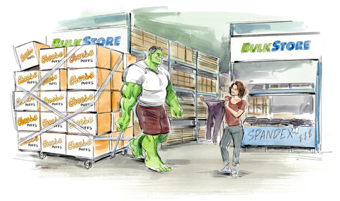 Kagan McLeod Original Art She-Hulk Post Credits Art Bulk Store