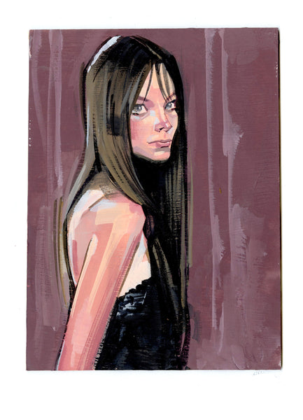 Kagan McLeod Original Art Girl