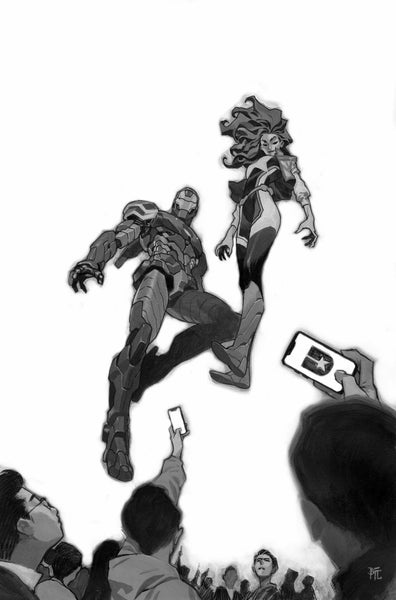 Dike Ruan Original Art The Ultimates #16 Cover