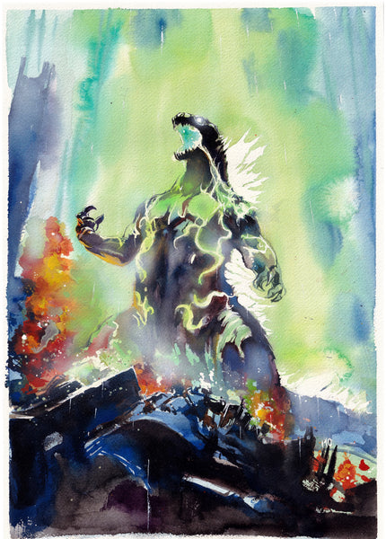 Ito Original Art Godzilla #6 Cover