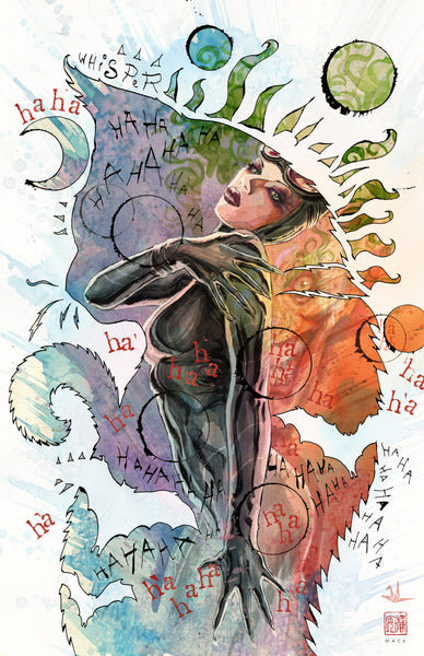 David Mack Deadly Duo Catwoman 12x18