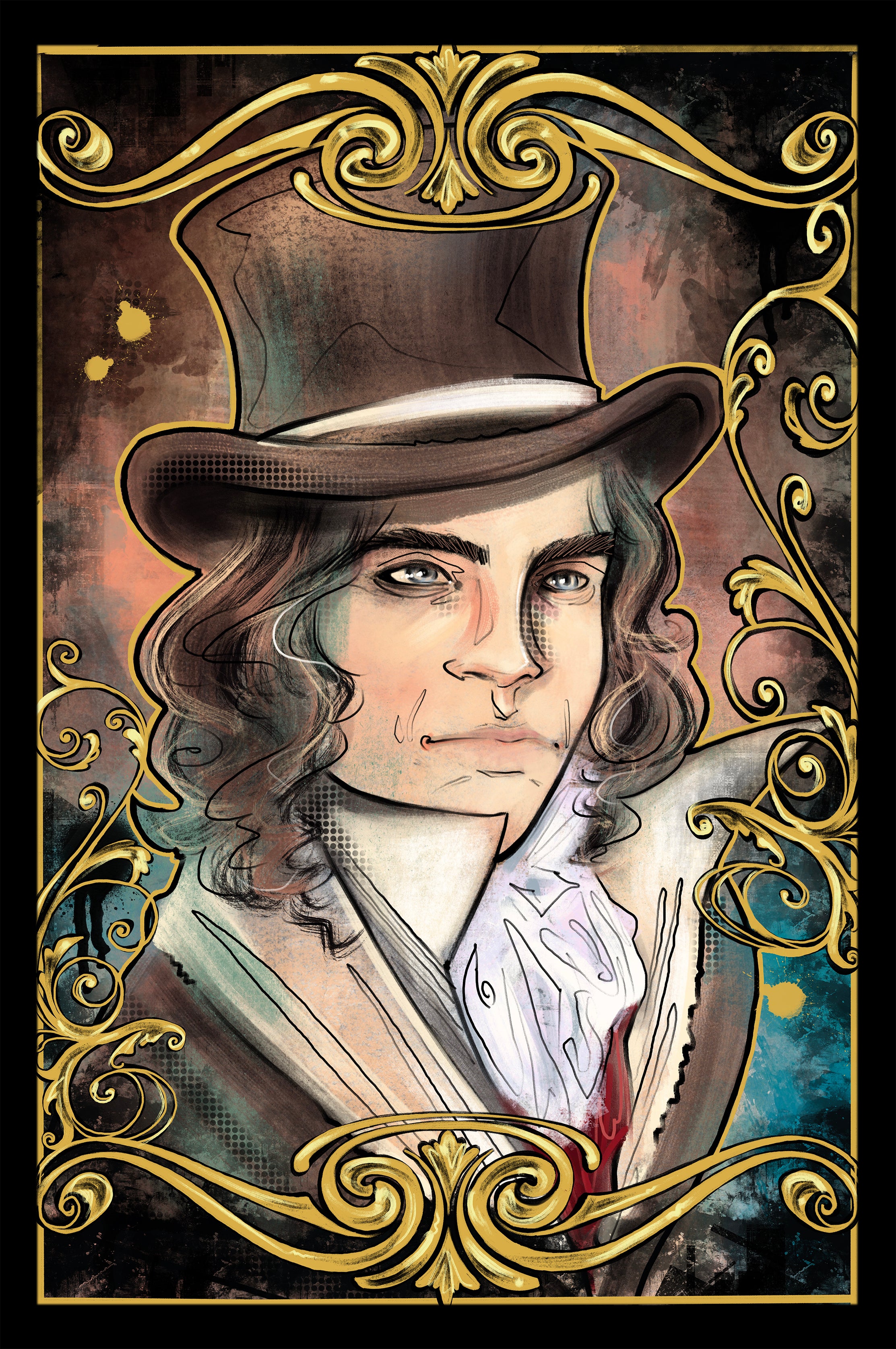 Francesca Fantini Original Published Upper Deck Chruchill Art