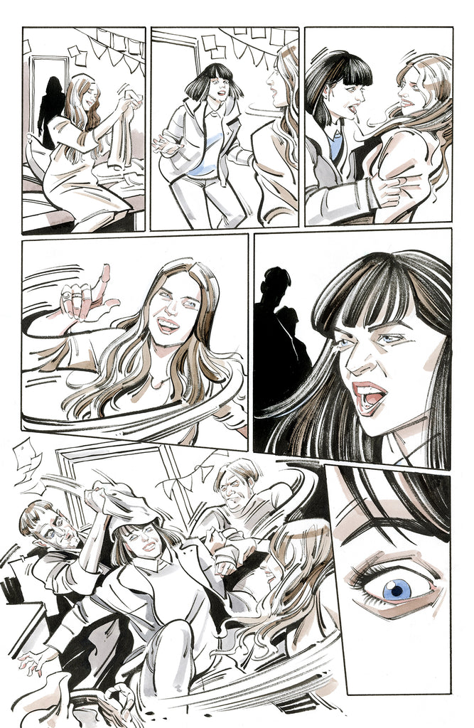 Kagan McLeod Original Art Creepshow Trip #1 2024 Page 3 Comic Art