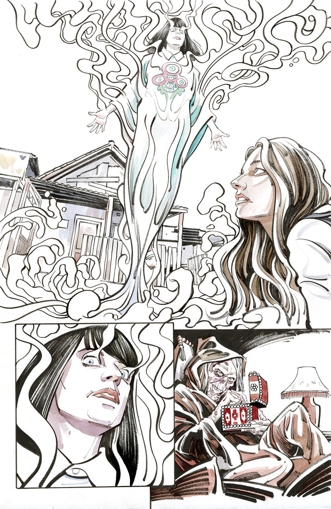 Kagan McLeod Original Art Creepshow Trip #1 2024 Page 10 Comic Art
