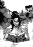 Francesco Tomaselli Original Art 'Onsen’ She-Hulk