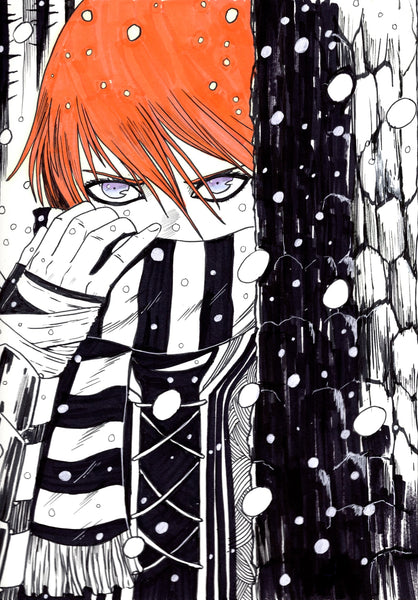 Serg Acuna Original Art Original Character Illustration