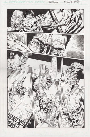Paco Diaz Original Art Dark Wolverine #89 Page 7
